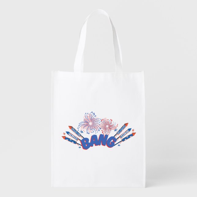 BANG tote bag / Independence Day /July4th  (Front)