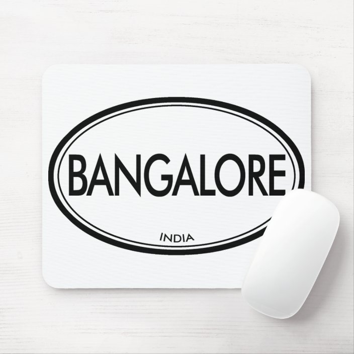 Bangalore, India Mousepad