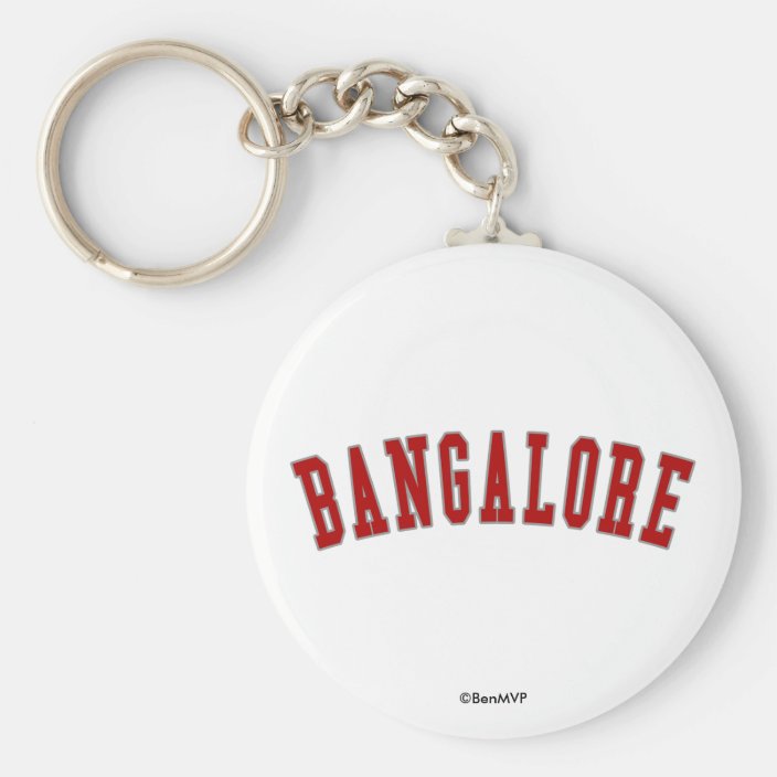 Bangalore Keychain