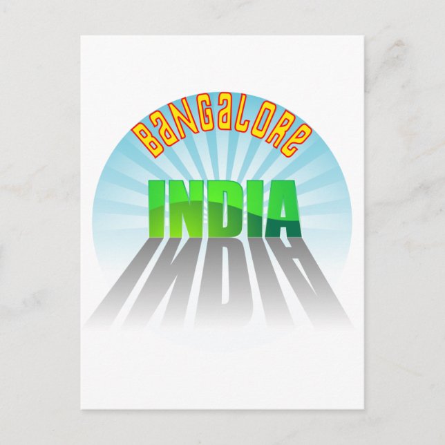 Bangalore Postcard (Front)