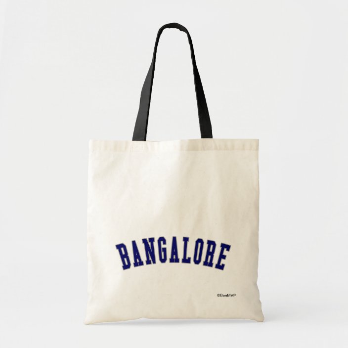 Bangalore Tote Bag