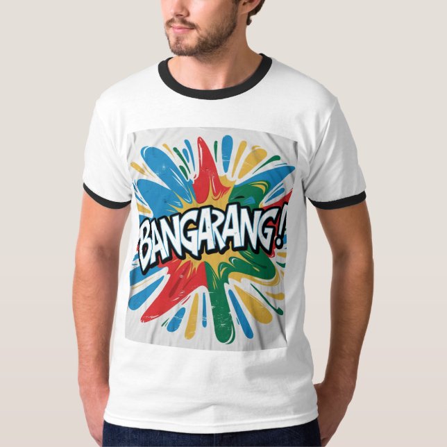 Bangarang! Bold Energy Graphic T-Shirt (Front)
