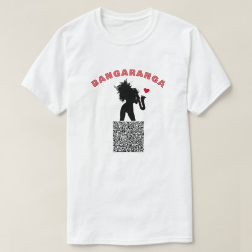 Bangaranga T-Shirt QR Code Jazz Misic Saxophone