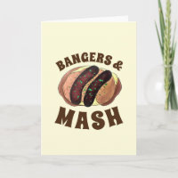 Bangers and Mash Sausage Potatoes British UK Food