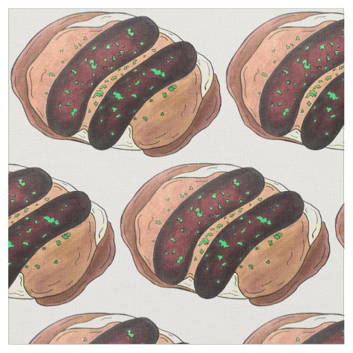 Bangers and Mash Sausage Potatoes British UK Food Fabric