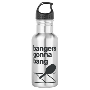 Bangers Gonna Bang Funny Pickleball Stainless Steel Water Bottle