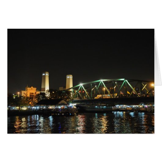 Bangkok at night cards (Front Horizontal)