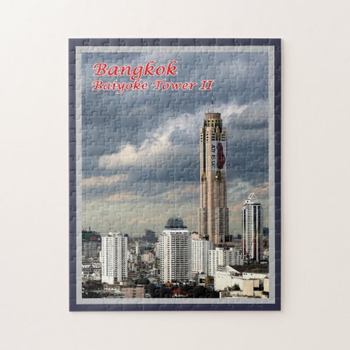 Bangkok _ Bayoke Tower II _ Thailand _ Jigsaw Puzzle