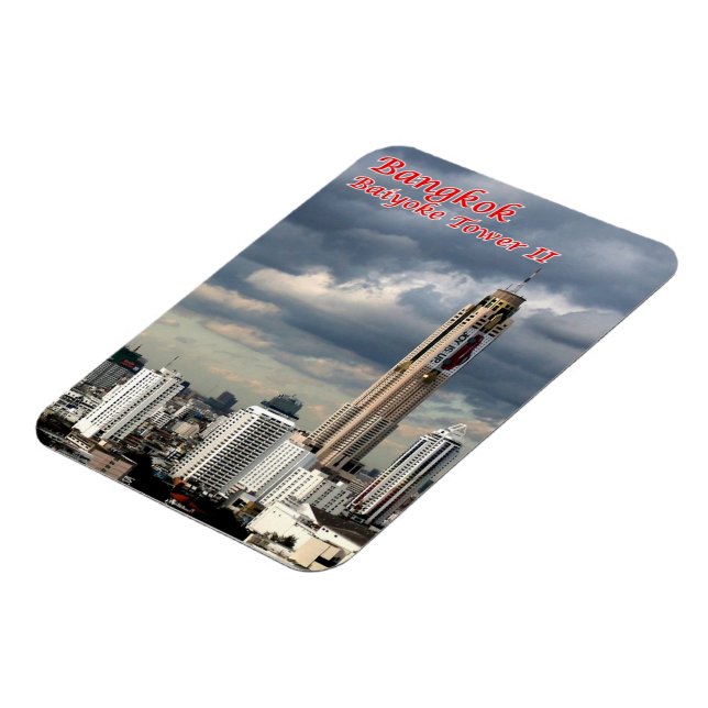 Bangkok - Bayoke Tower II - Thailand - Magnet (Left Side)
