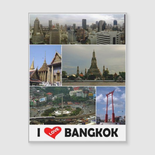Bangkok - I Love - Thailand - (Front)