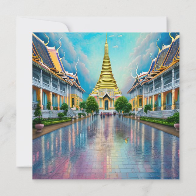 Bangkok is the capital city of Thailand and one of Note Card (Front)