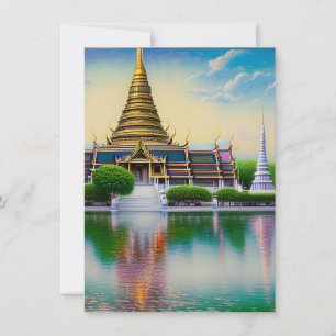 Bangkok is the capital city of Thailand and one of Thank You Card