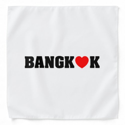 BANGKOK LOVE BANDANA