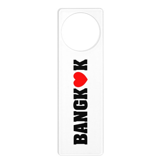 BANGKOK LOVE DOOR HANGER (Front)