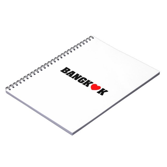 BANGKOK LOVE NOTEBOOK (Left Side)