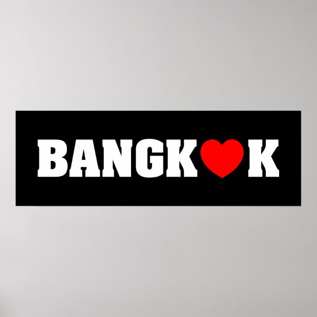 BANGKOK LOVE POSTER (Front)