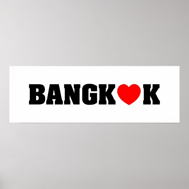 BANGKOK LOVE POSTER (Front)