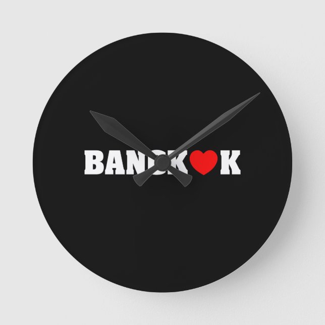BANGKOK LOVE ROUND CLOCK (Front)