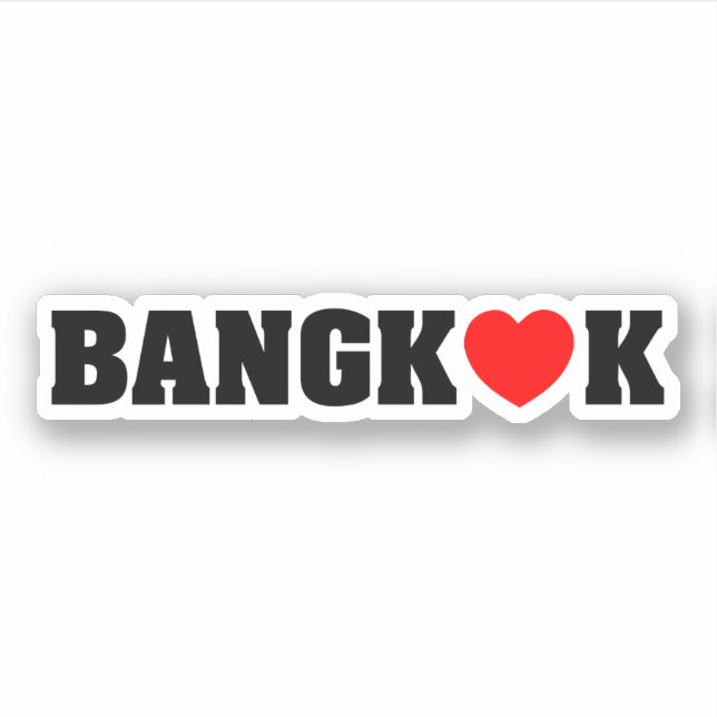 BANGKOK LOVE STICKER (Front)