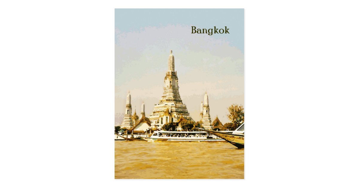 Bangkok Postcard | Zazzle.com