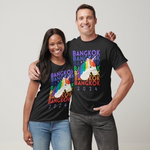 Bangkok Pride month unicorn for all T_Shirt