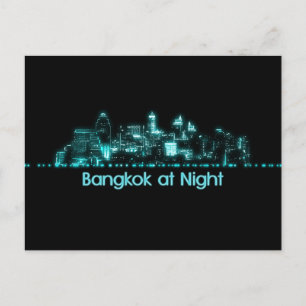 Bangkok Skyline Postcard