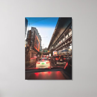 Bangkok still alive photography of life canvas print