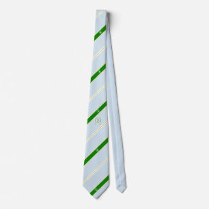 Bangkok stripes flag neck tie