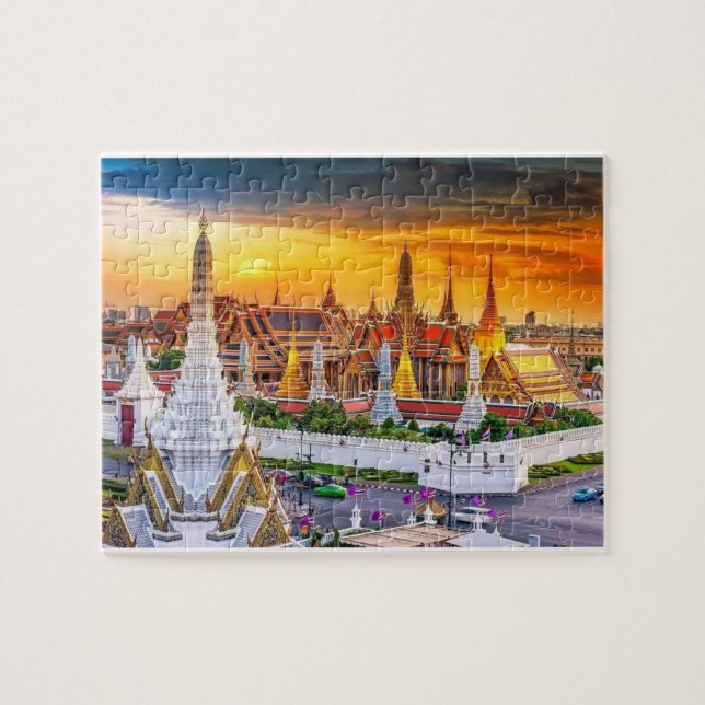 Bangkok temples Puzzle (Horizontal)