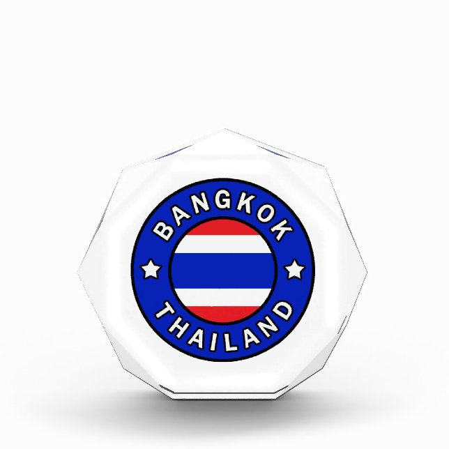 Bangkok Thailand Acrylic Award (Front)