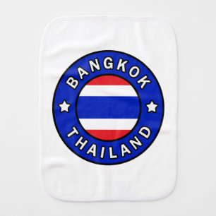 Bangkok Thailand Baby Burp Cloth