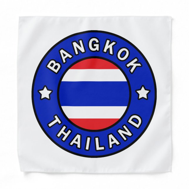 Bangkok Thailand Bandana (Front)