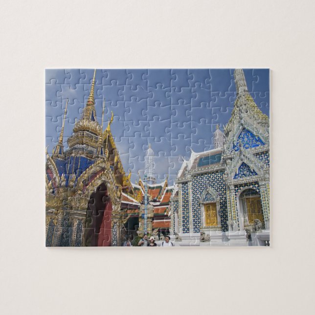 Bangkok, Thailand. Bangkok's Grand Palace Jigsaw Puzzle (Horizontal)