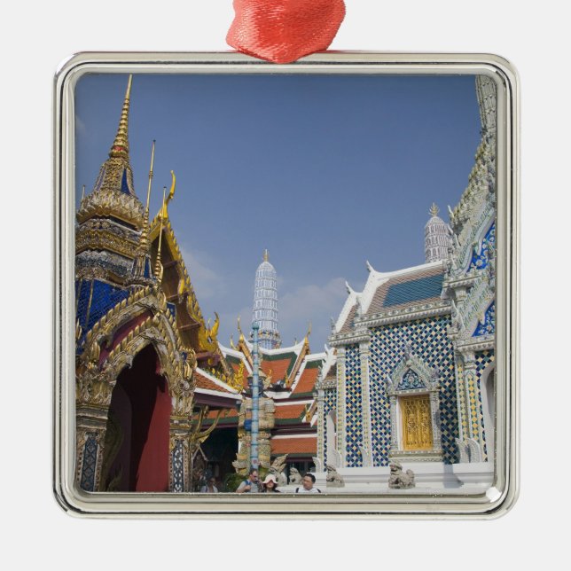 Bangkok, Thailand. Bangkok's Grand Palace Metal Ornament (Front)