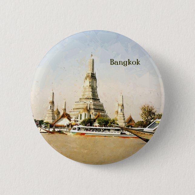 Bangkok, Thailand Button (Front)