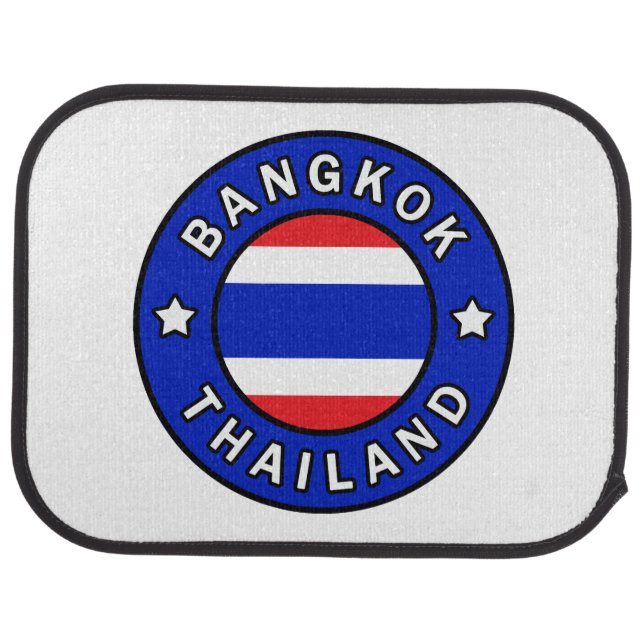 Bangkok Thailand Car Floor Mat (Rear)