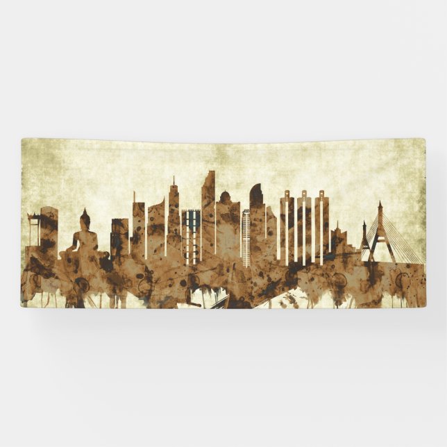 Bangkok Thailand Cityscape Banner (Horizontal)