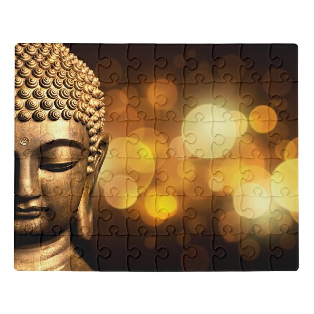 Bangkok, Thailand | Gold Buddha Jigsaw Puzzle (Puzzle Horizontal)