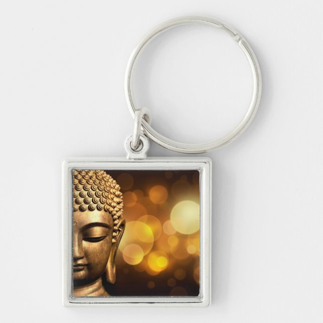 Bangkok, Thailand | Gold Buddha Keychain (Front)
