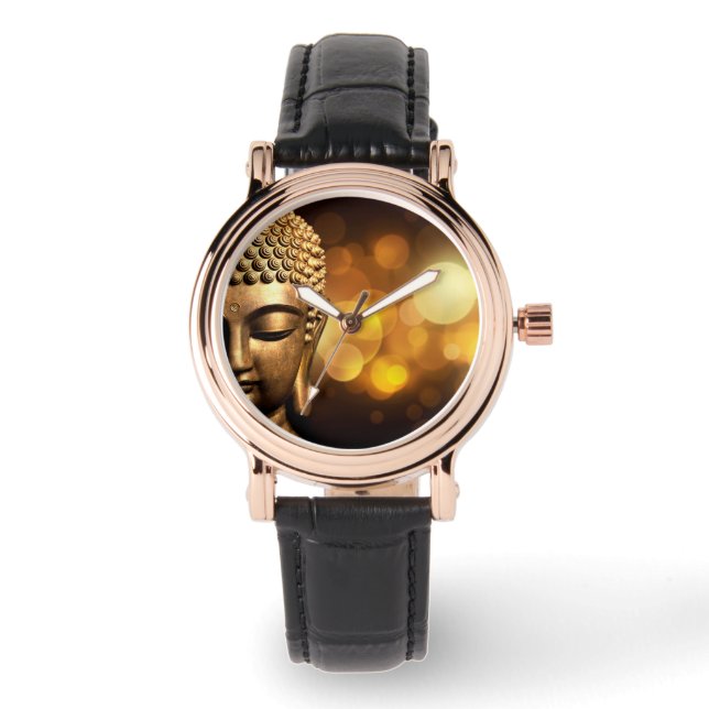 Bangkok, Thailand | Gold Buddha Watch (Front)