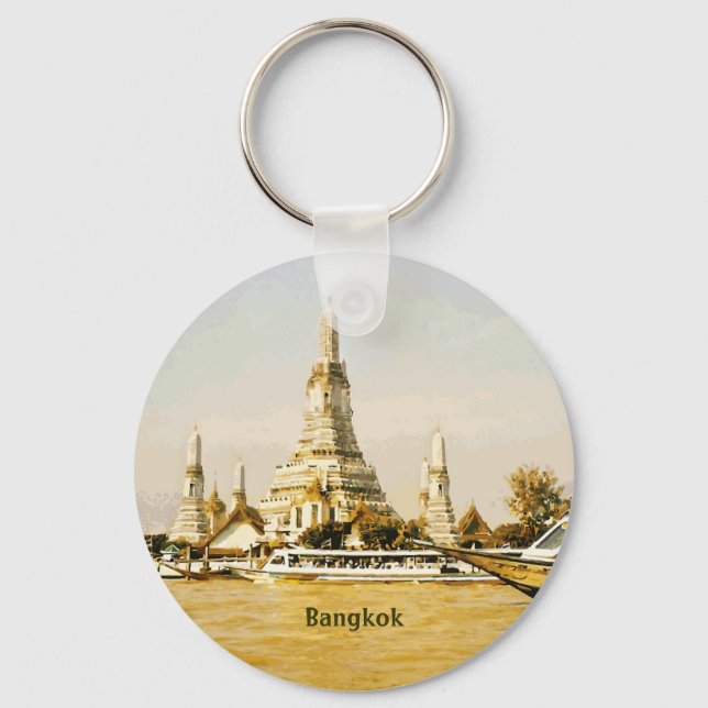 Bangkok, Thailand Keychain (Front)