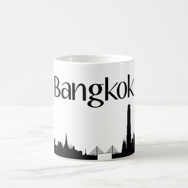 Bangkok, Thailand Landmark Gift Mug (Center)