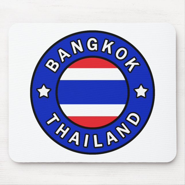 Bangkok Thailand Mouse Pad (Front)