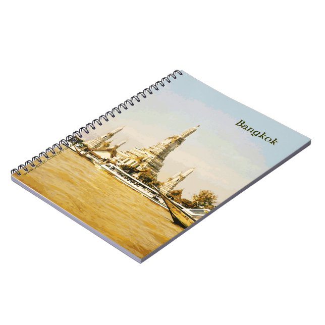 Bangkok, Thailand Notebook (Left Side)