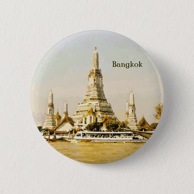 Bangkok, Thailand Pinback Button (Front)