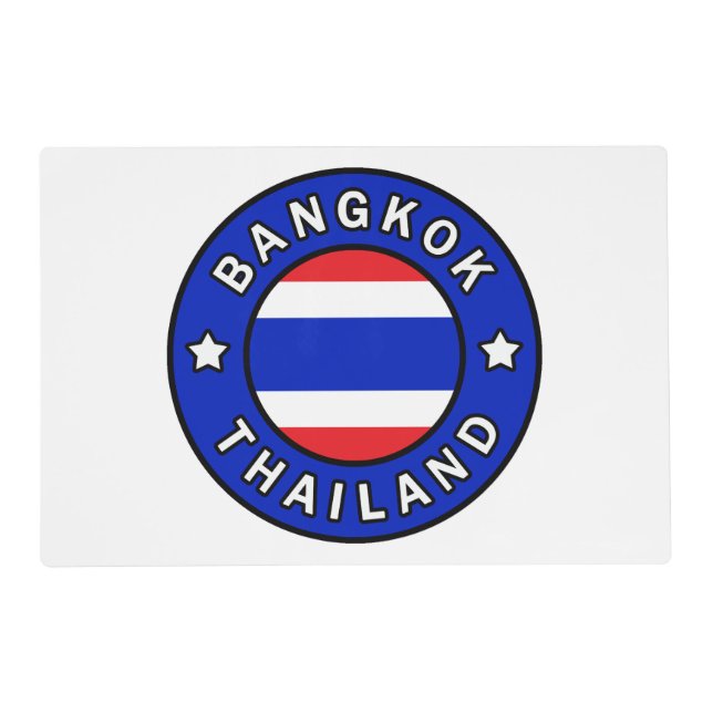 Bangkok Thailand Placemat (Front)