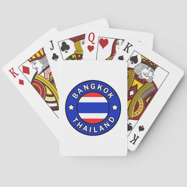 Bangkok Thailand Poker Cards (Back)