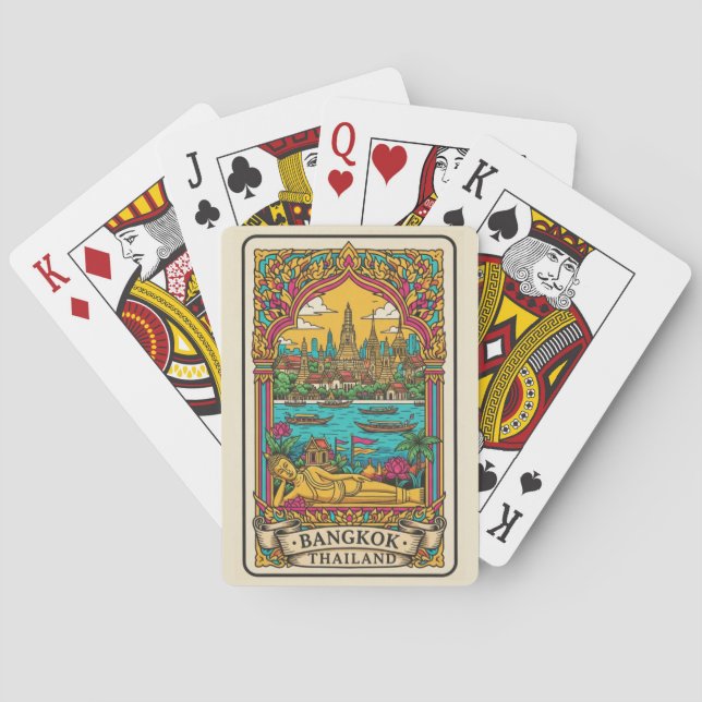 Bangkok Thailand Poker Cards (Back)