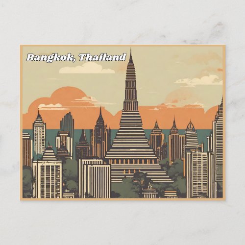 Bangkok Thailand Postcard