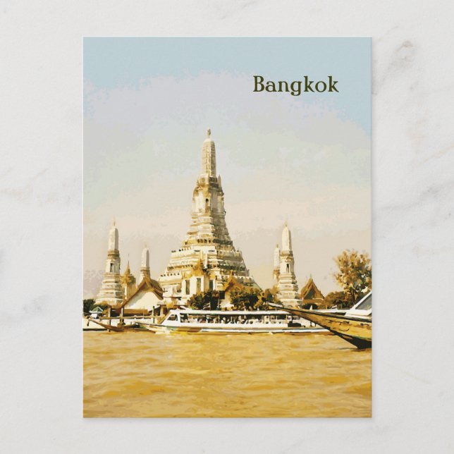 Bangkok, Thailand Postcard (Front)